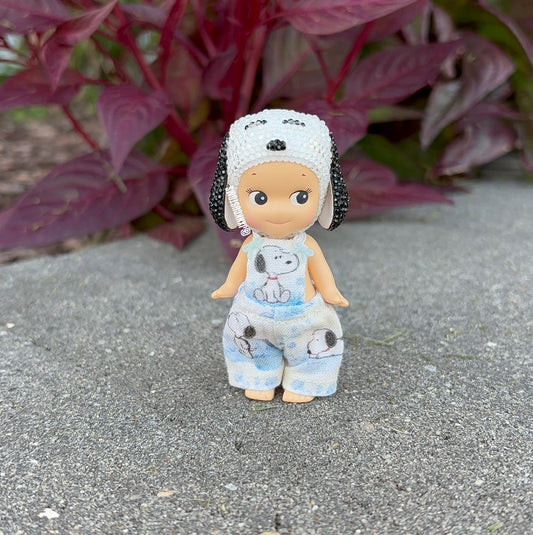 Authentic Custom Bedazzled Snoopy Sonny Angel